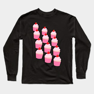 Many Cupcakes Long Sleeve T-Shirt